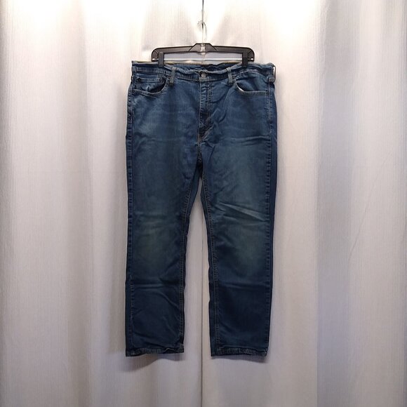 Levi's 541 Regular Fit Jeans Men's 40x30 Med Wash Faded Athletic Tapered Stretch - Picture 1 of 9